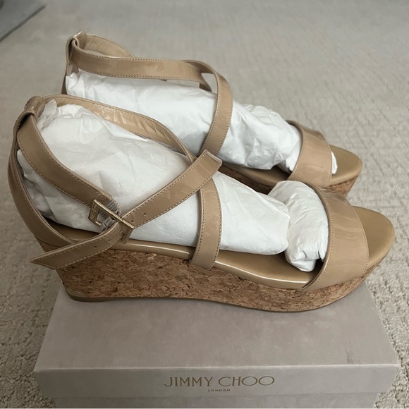 Jimmy Choo Portia Cork Wedge - Picture 13 of 13